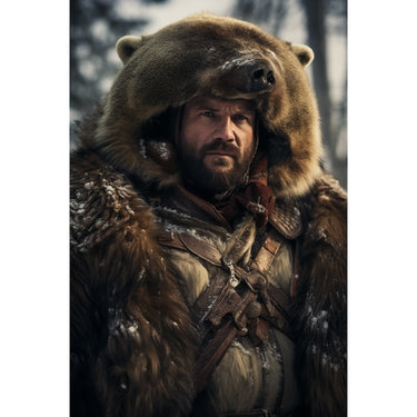 Bear Man Canvas